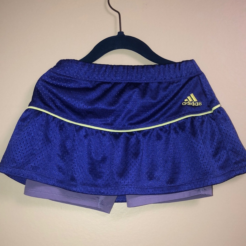 Girls Adidas golf tennis skirt/skort size 6